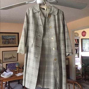 VTG MATCHING SUMMER DRESS & COAT BY DAVID CRYSTAL